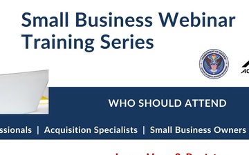 OSBP Webinar Training Series for May 2025