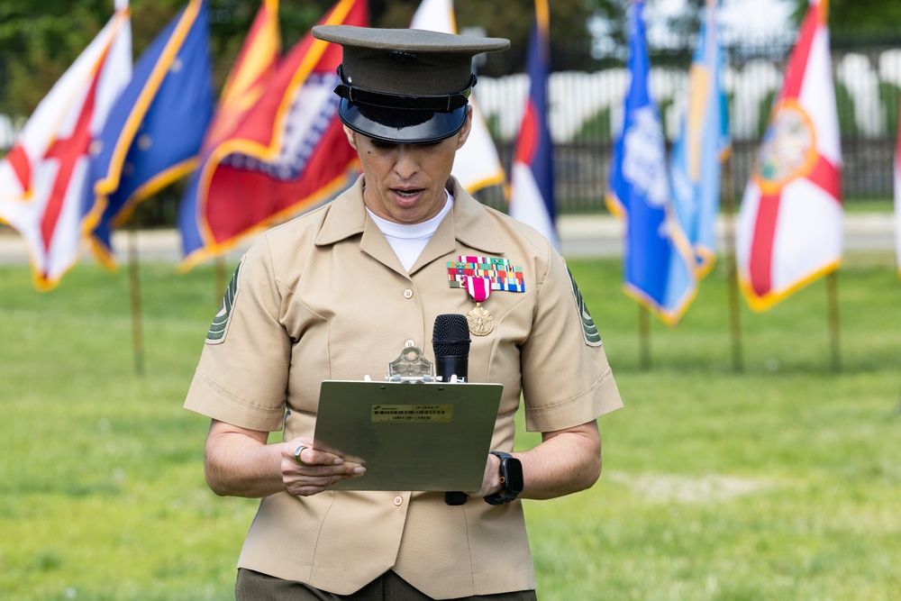 1st Sgt. Stockton Retirement
