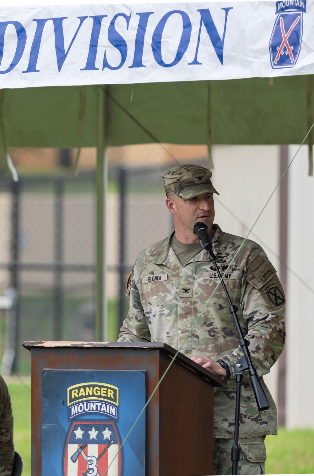 Uncasing its colors, 3rd BCT, 10th Mtn is home