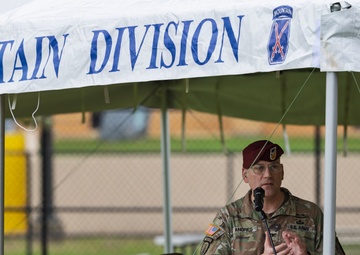 ​​Uncasing its colors, 3rd BCT, 10th Mtn Div is home