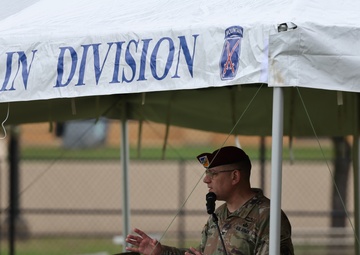 Uncasing its colors, 3rd BCT, 10th Mtn Div is home