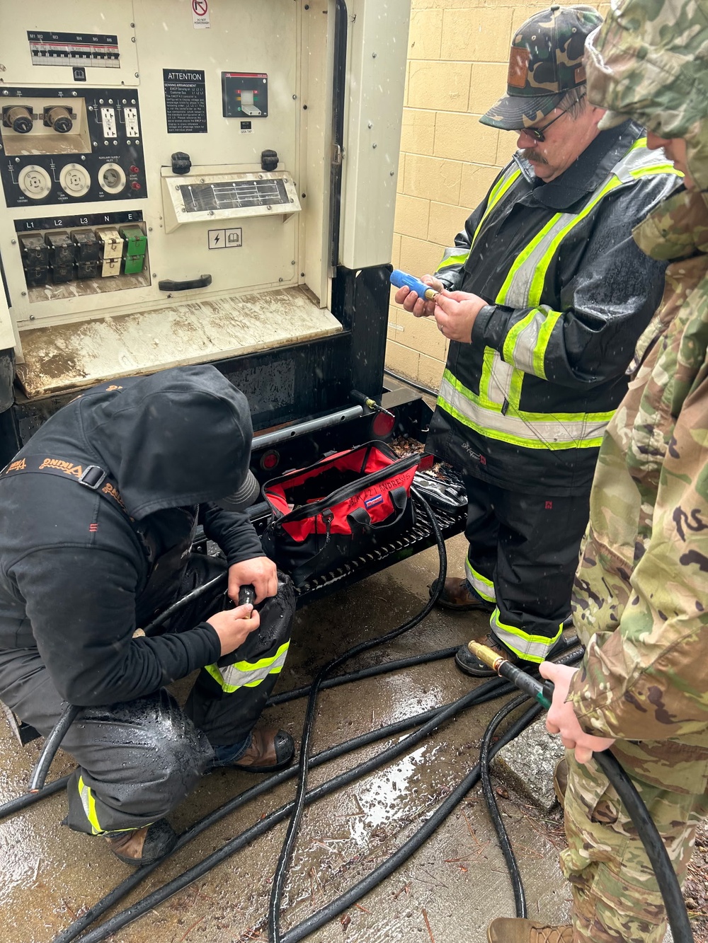 The 463rd Engineer Battalion Powers Emergency Response at Fort Hunter Liggett