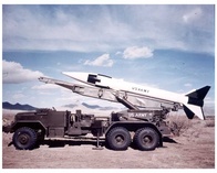 MGR-1 Honest John on Launcher
