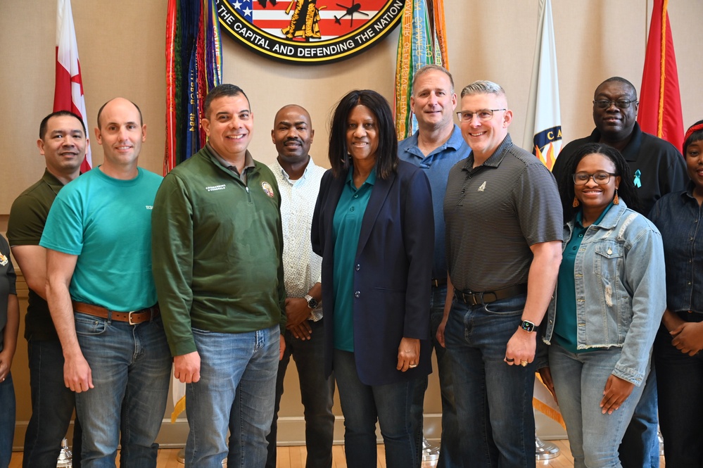 D.C. National Guard Supports Denim Day
