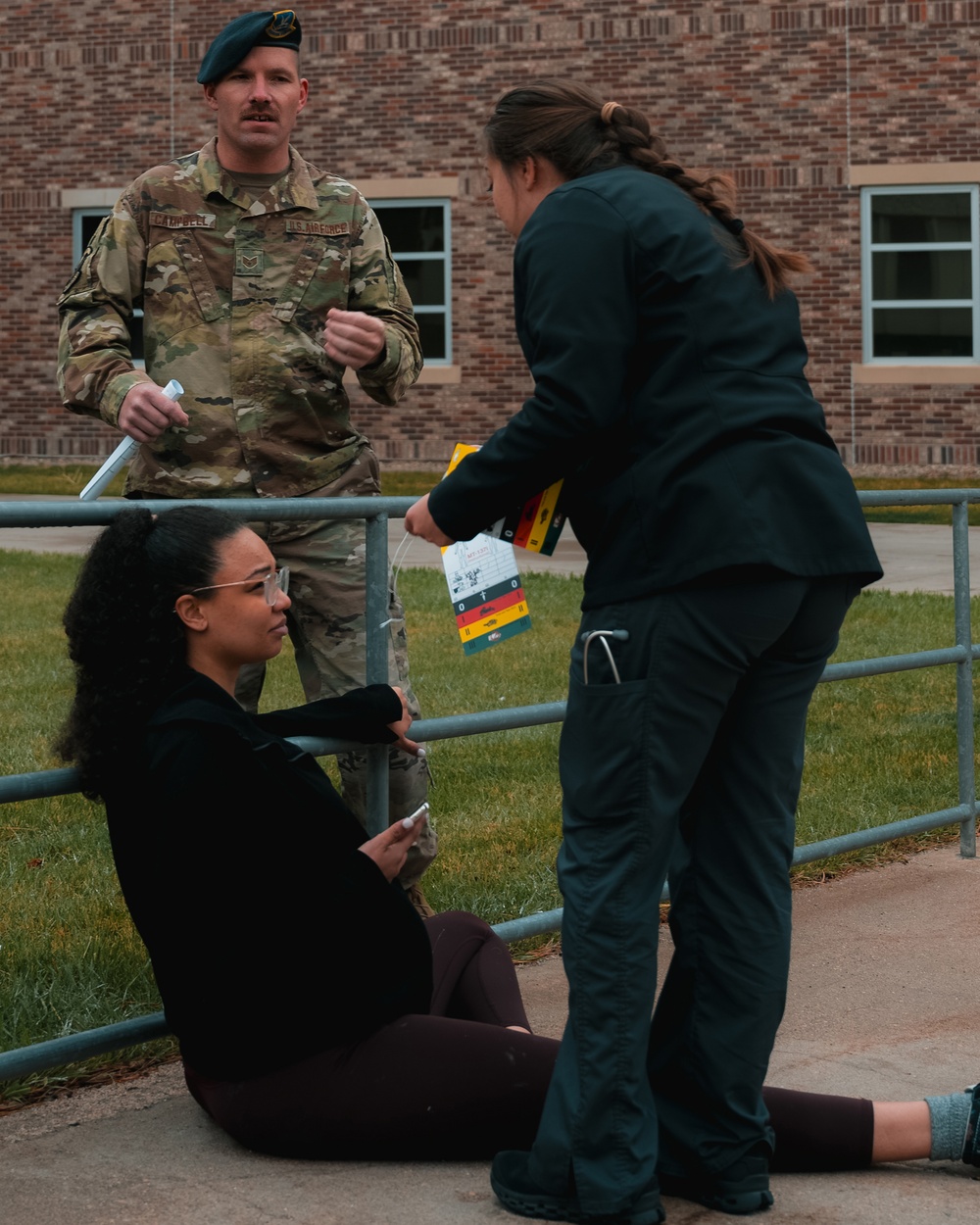 F.E. Warren, Wyoming ANG Direct Mass Casualty Training for LCCC Students