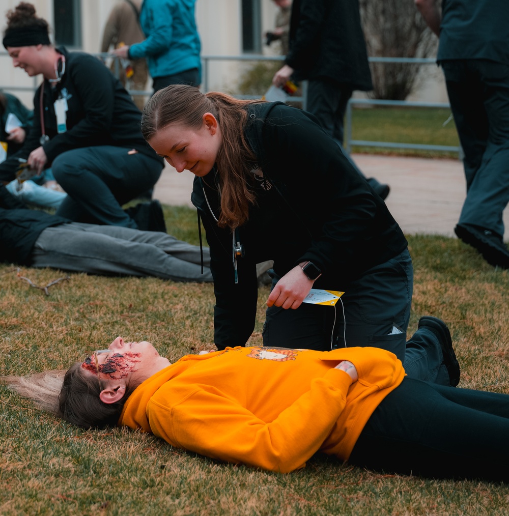 F.E. Warren, Wyoming ANG Direct Mass Casualty Training for LCCC Students