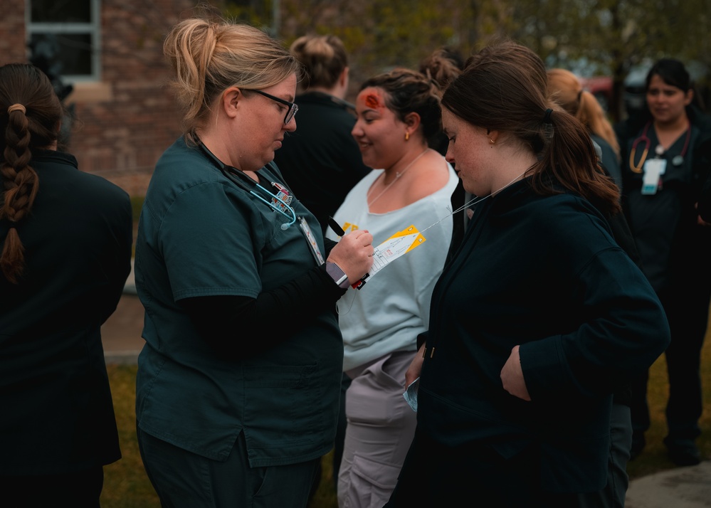 F.E. Warren, Wyoming ANG Direct Mass Casualty Training for LCCC Students