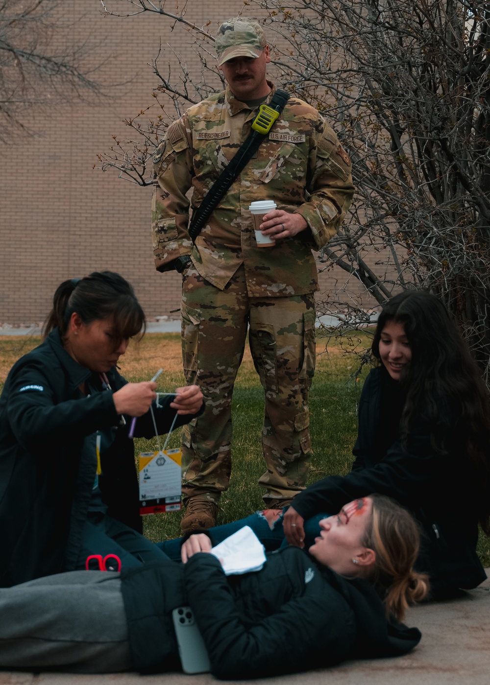F.E. Warren, Wyoming ANG Direct Mass Casualty Training for LCCC Students
