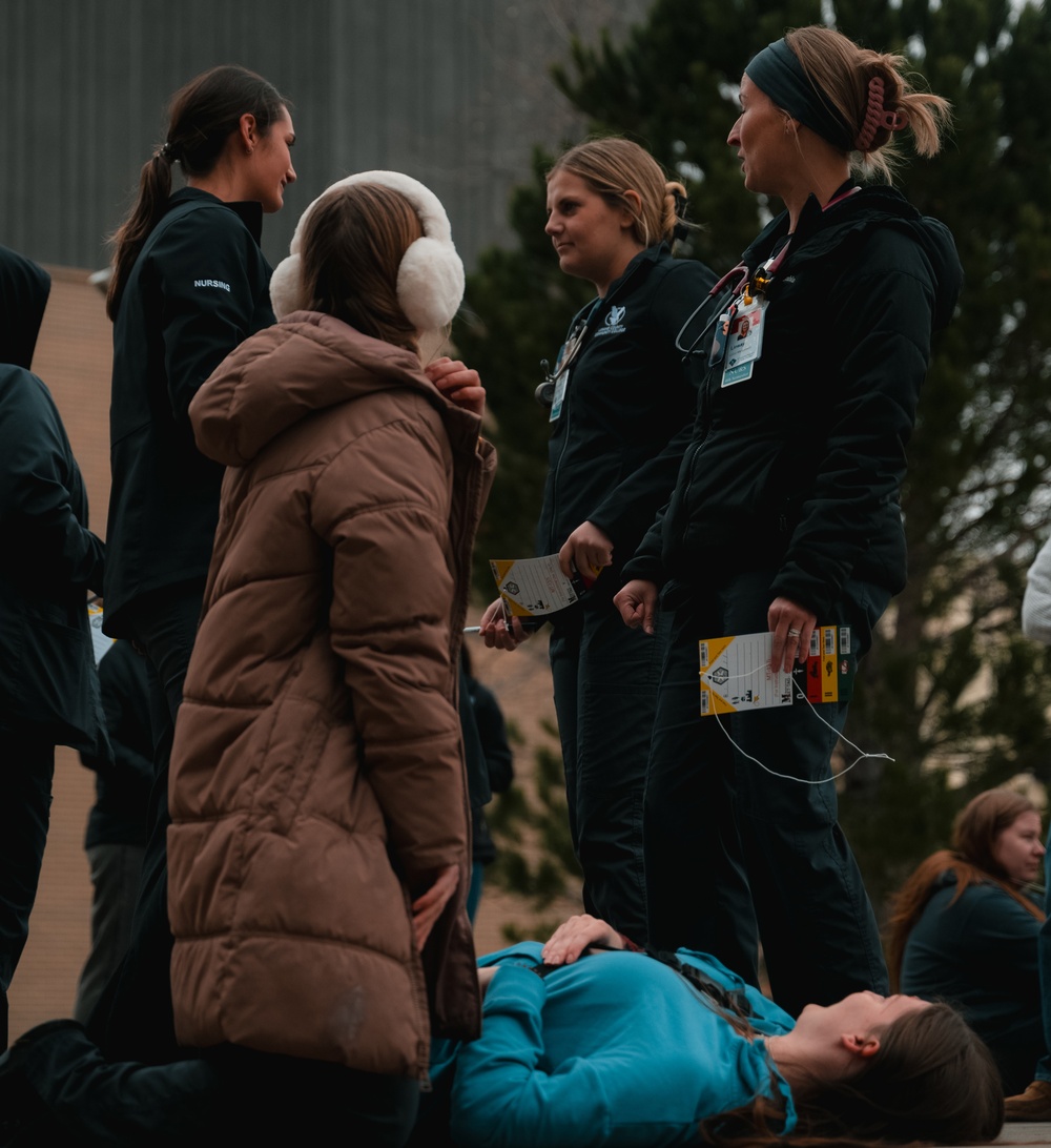 F.E. Warren, Wyoming ANG Direct Mass Casualty Training for LCCC Students