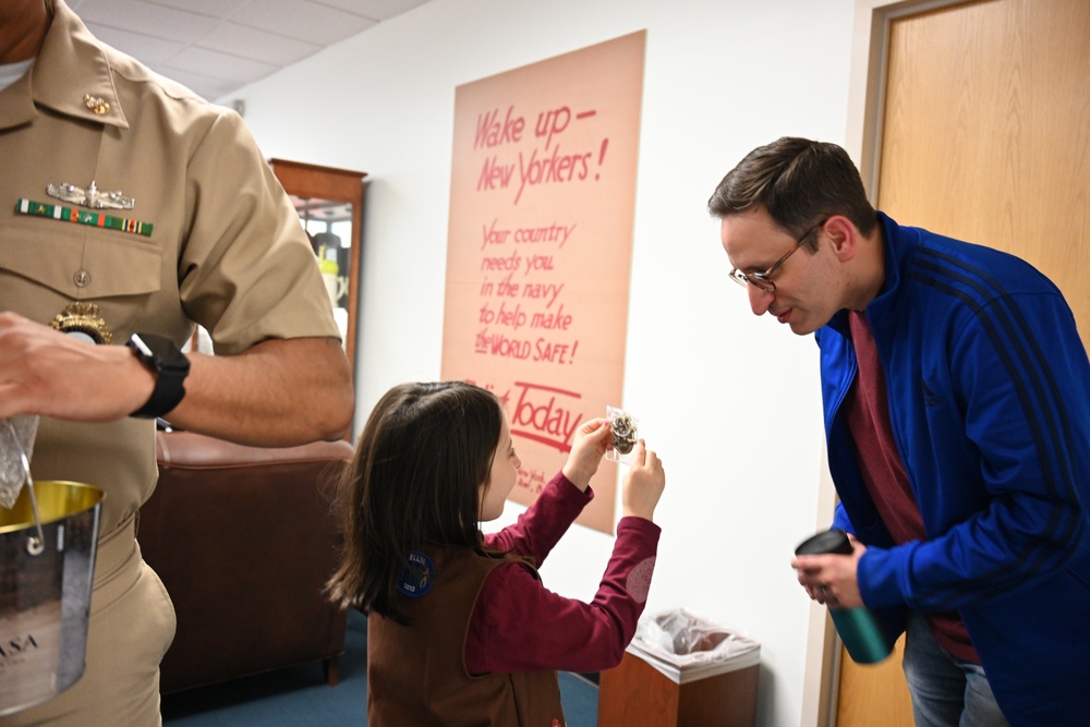 GIRL SCOUTS OF NASSAU COUNTY VISIT NTAG EMPIRE STATE HEADQUARTERS APRIL 2025