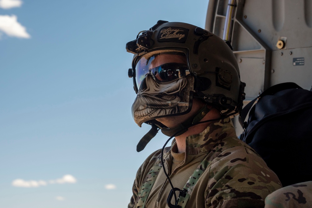 55th Rescue Squadron training sortie