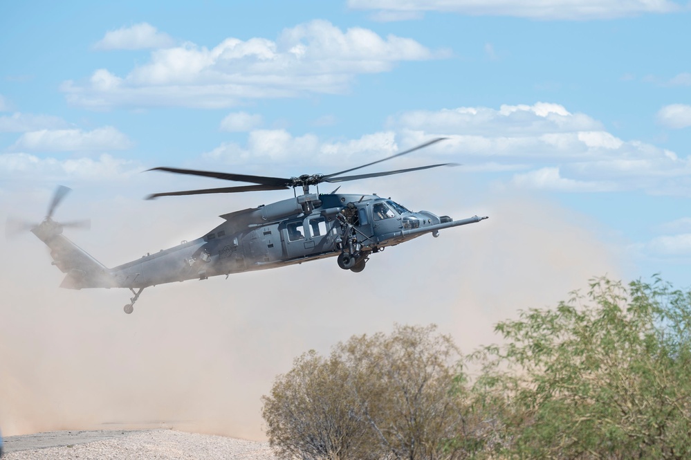 55th Rescue Squadron training sortie