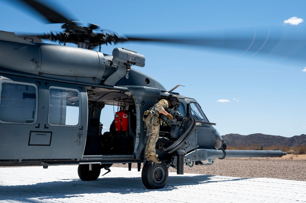 55th Rescue Squadron training sortie