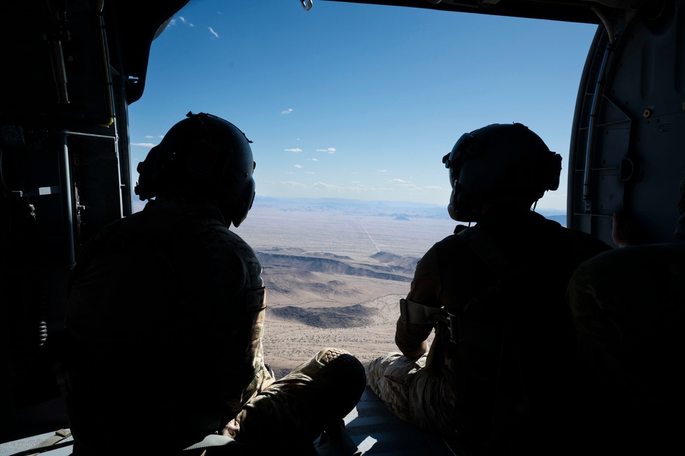 55th Rescue Squadron training sortie