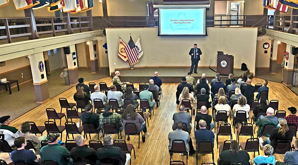 Fort McCoy Garrison leadership holds pair of April town hall meetings for post workforce