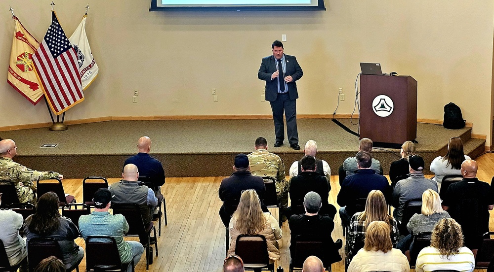 Fort McCoy Garrison leadership holds pair of April town hall meetings for post workforce