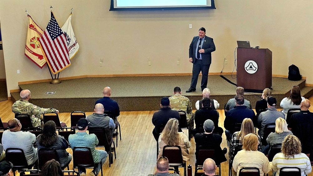 Fort McCoy Garrison leadership holds pair of April town hall meetings for post workforce