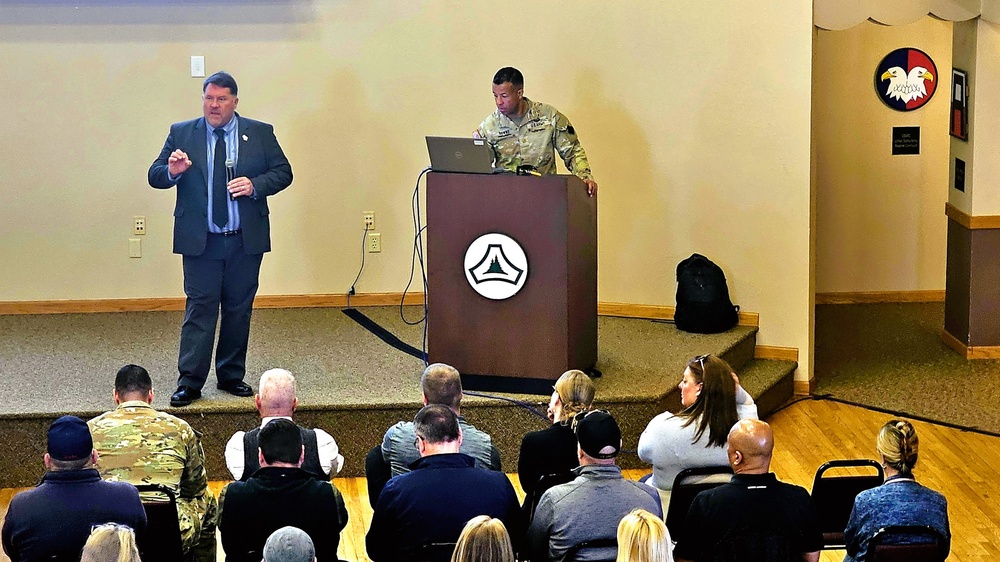 Fort McCoy Garrison leadership holds pair of April town hall meetings for post workforce