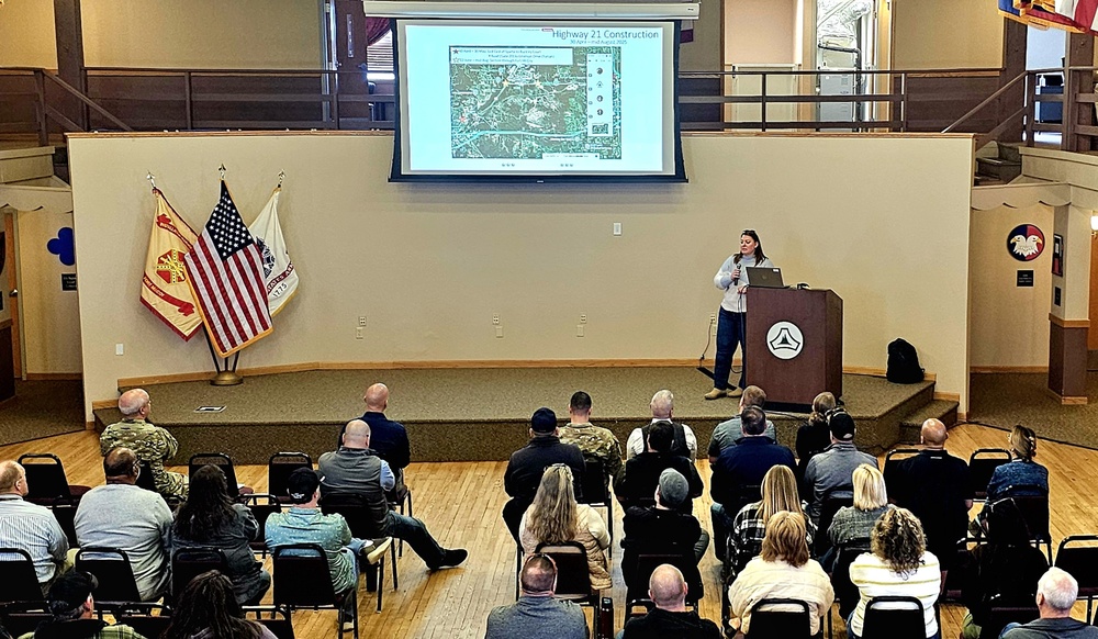 Fort McCoy Garrison leadership holds pair of April town hall meetings for post workforce