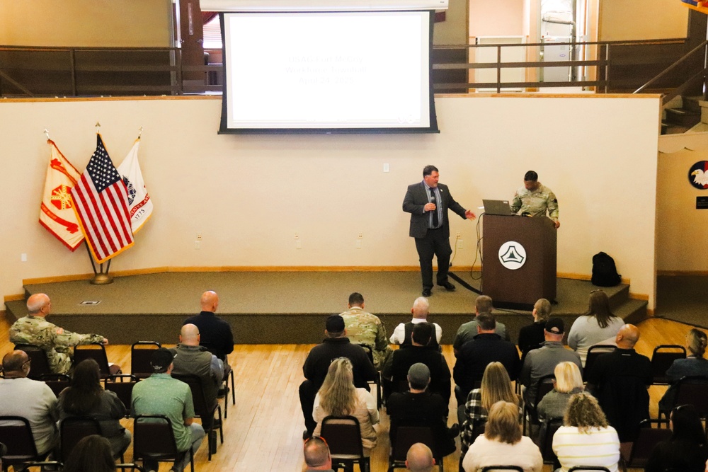 Fort McCoy Garrison leadership holds pair of April town hall meetings for post workforce