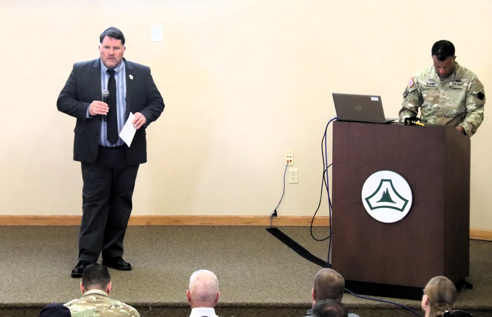 Fort McCoy Garrison leadership holds pair of April town hall meetings for post workforce