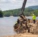 U.S. Army Corps of Engineers Hurricane Helene debris removal efforts at Lake Lure