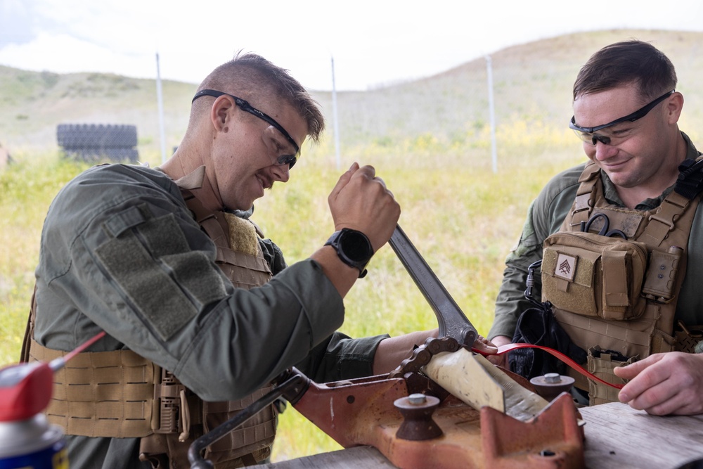 7th ESB EOD Conduct Explosive Ordnance Exploitation Exercise