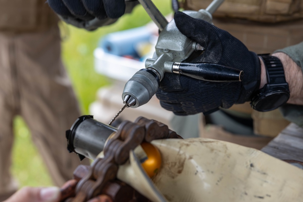 7th ESB EOD Conduct Explosive Ordnance Exploitation Exercise