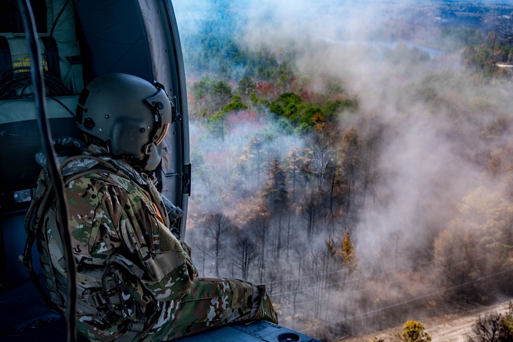 NJ National Guard Supports Jones Road Wildfire Response