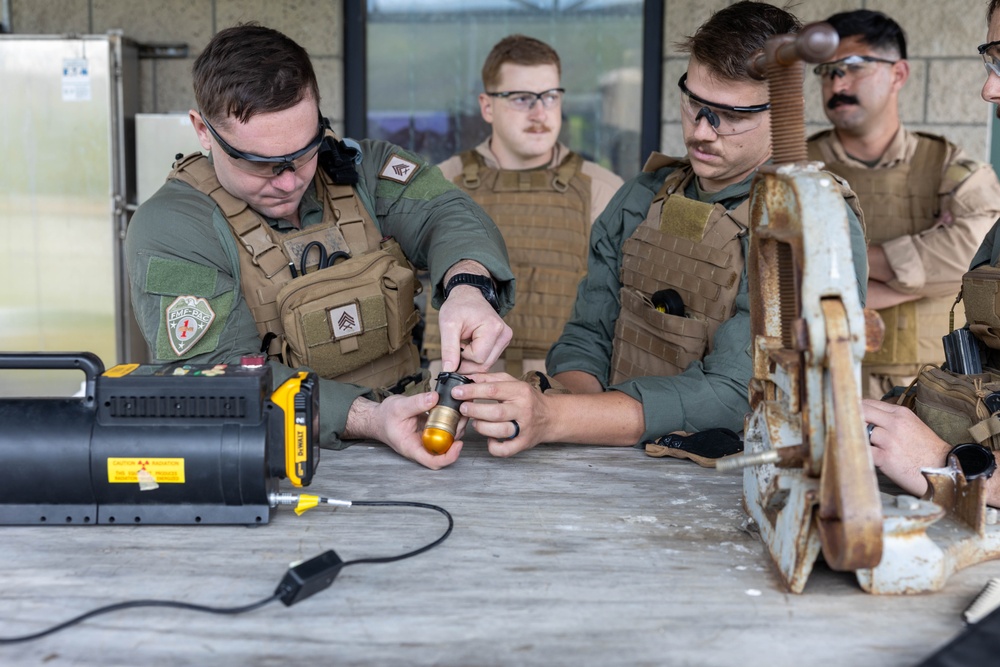 7th ESB EOD Conduct Explosive Ordnance Exploitation Exercise