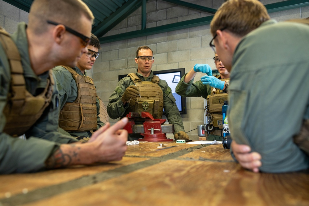 7th ESB EOD Conduct Explosive Ordnance Exploitation Exercise