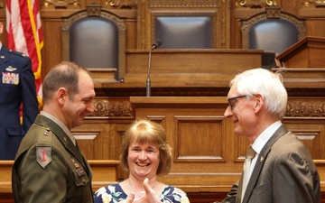 Wisconsin National Guard welcomes new commander