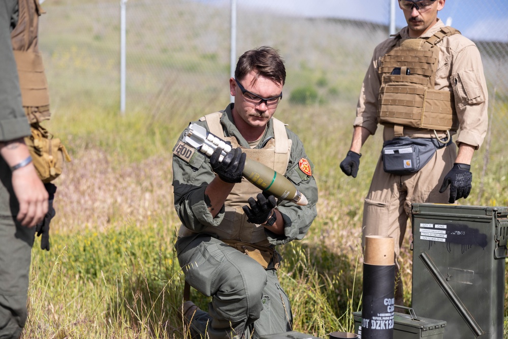 7th ESB EOD Conduct Explosive Ordnance Exploitation Exercise