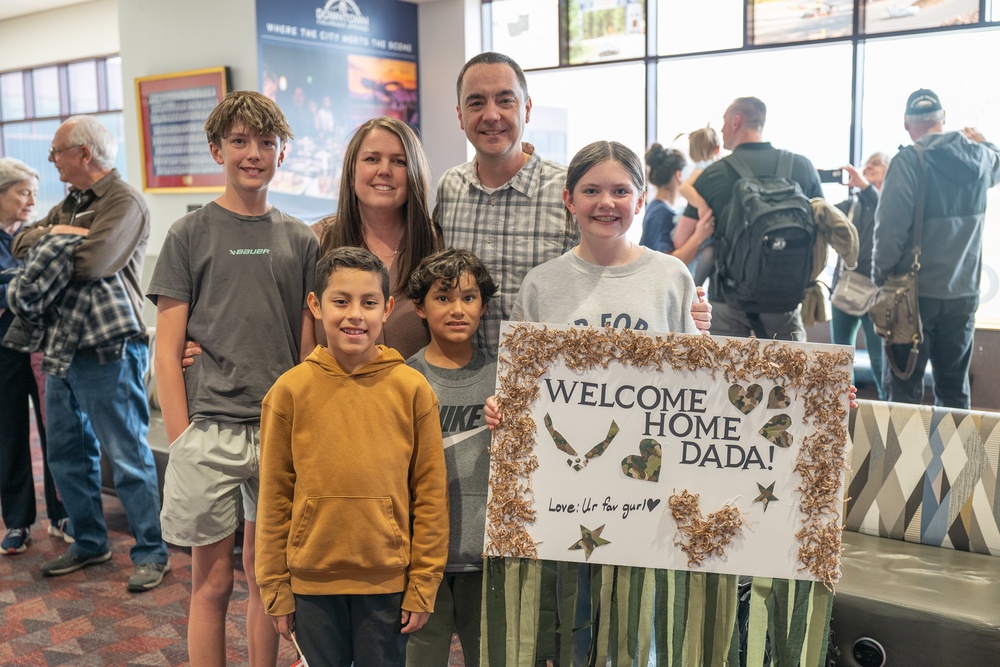 39th Aerial Port Squadron Airmen return from deployment