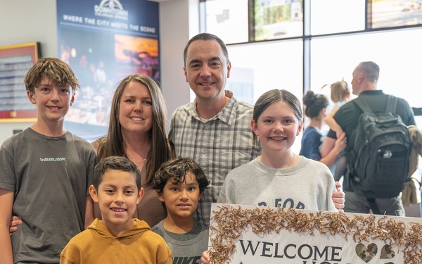 39th Aerial Port Squadron Airmen return from deployment