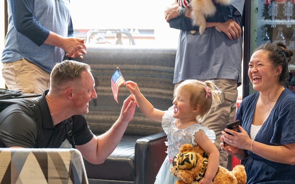 39th Aerial Port Squadron Airmen return from deployment