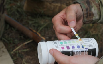 Missouri Army National Guard water purification team supports essential services during TRADEWINDS 25