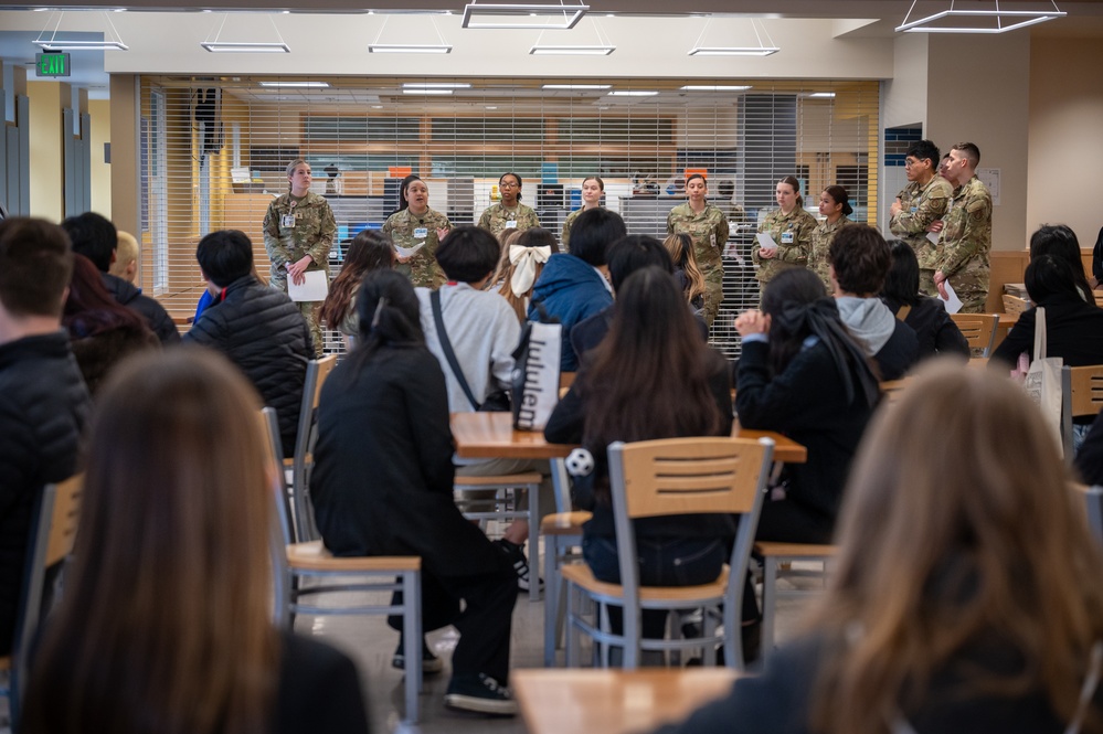 SHS Biomedical Career Academy tours JBER