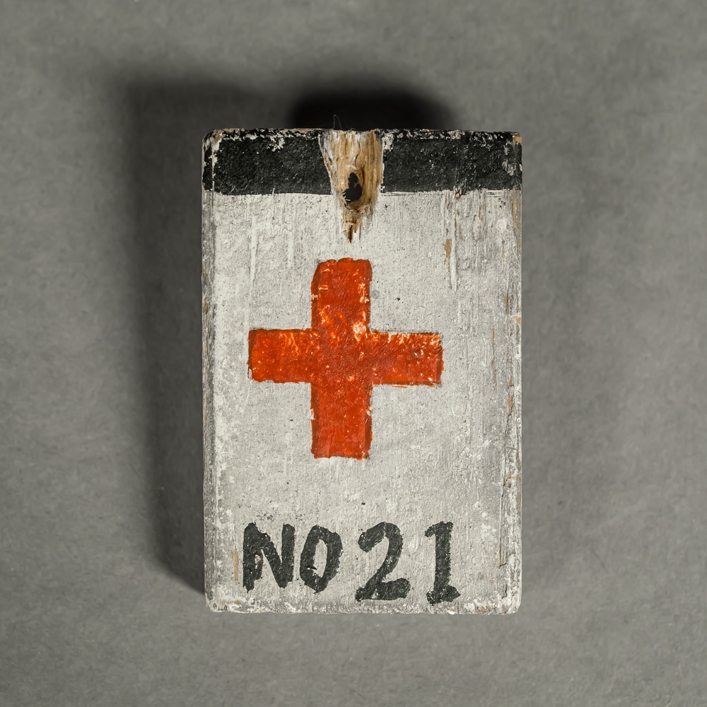 POW Identification Tags issued to Dr. Eugene C. Jacobs