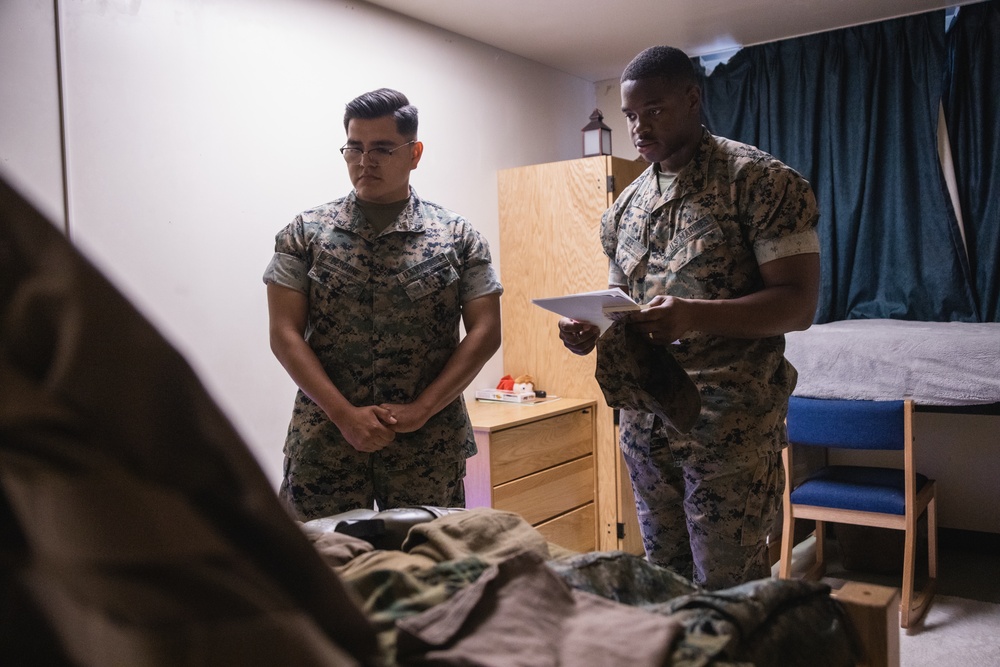 US Marines with CLR-37, 3rd MLG, complete a readiness inspection | CGRI 2025