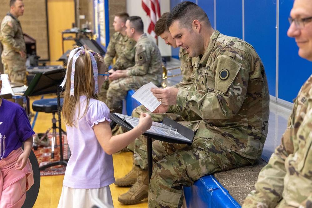 Rainier Elementary Month of the Military Child