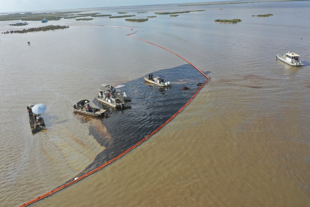 Unified Command continues response to release near Garden Island Bay, LA
