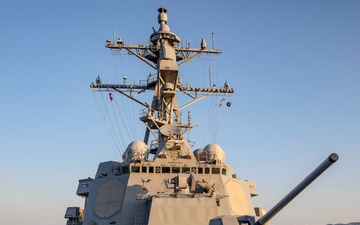 USS Preble Conducts Missile Swap