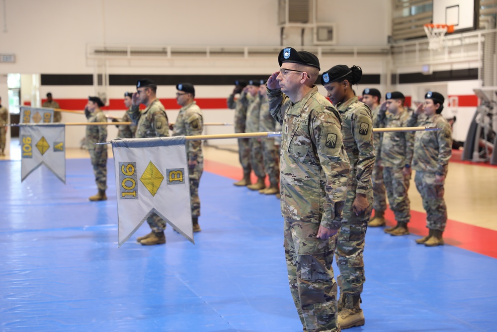 106th Finance Battalion Change of Responsibility