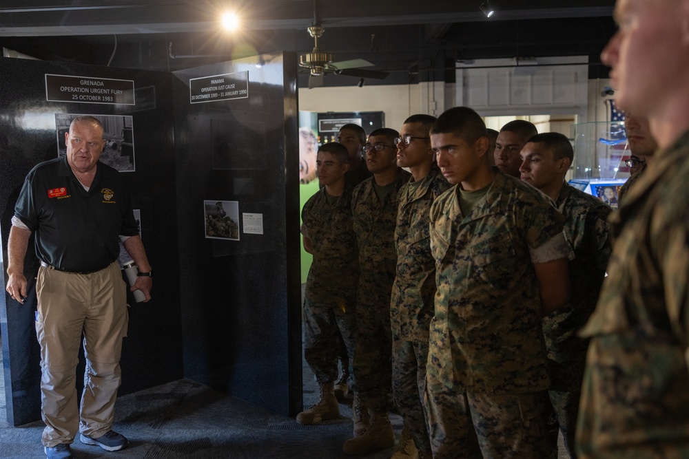 Alpha Company Museum Visit