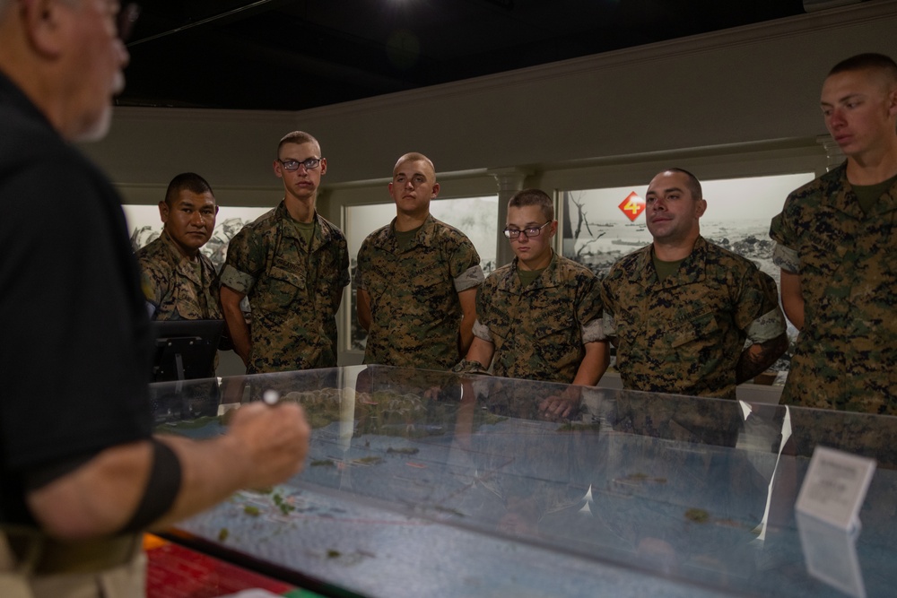 Alpha Company Museum Visit