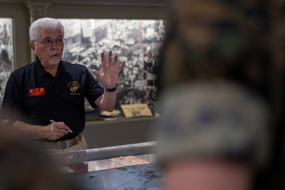Alpha Company Museum Visit