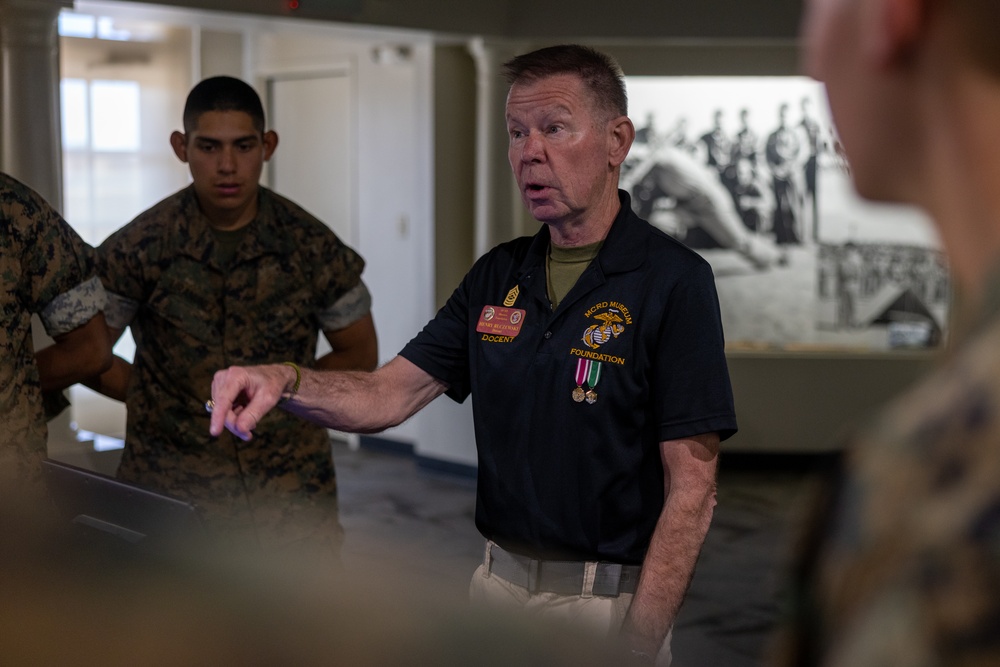 Alpha Company Museum Visit