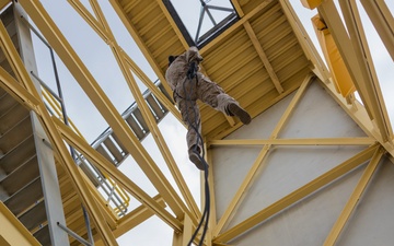 Alpha Company Rappel Tower