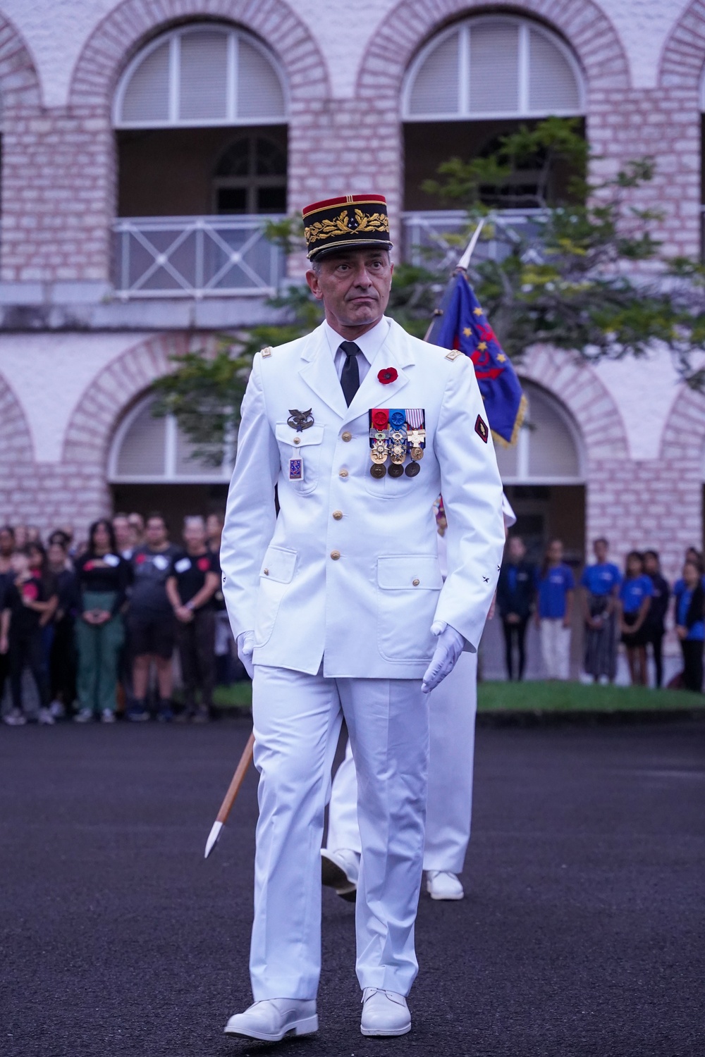 Multinational troops honor Anzac Day in New Caledonia